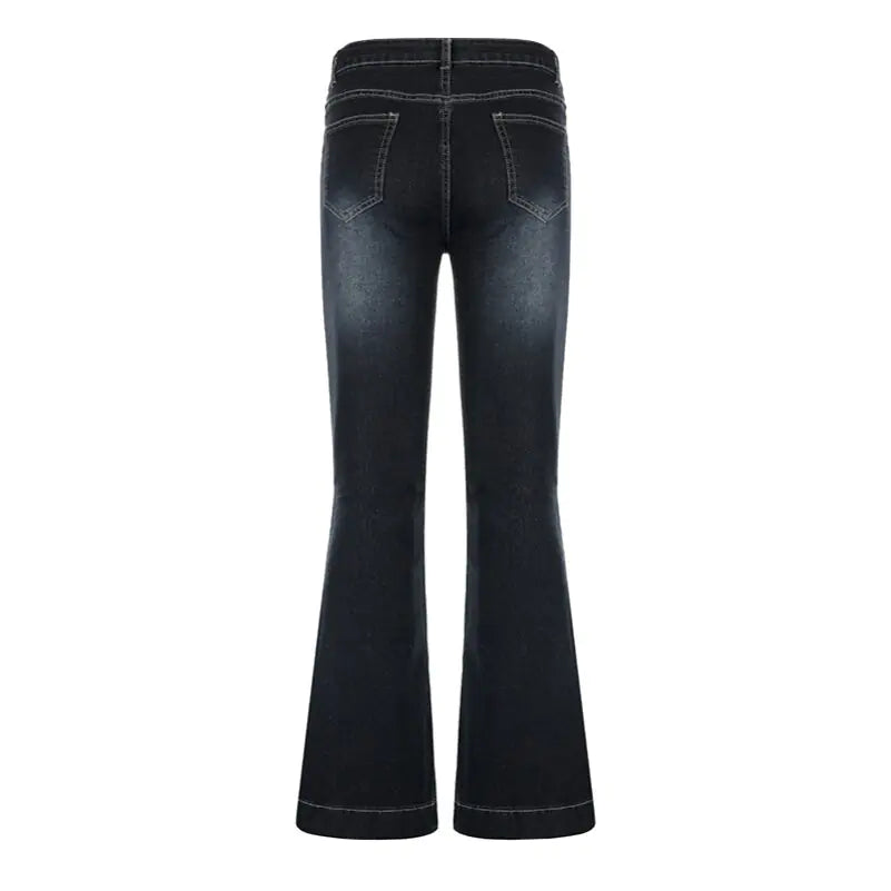 Low Waist Flare Jeans