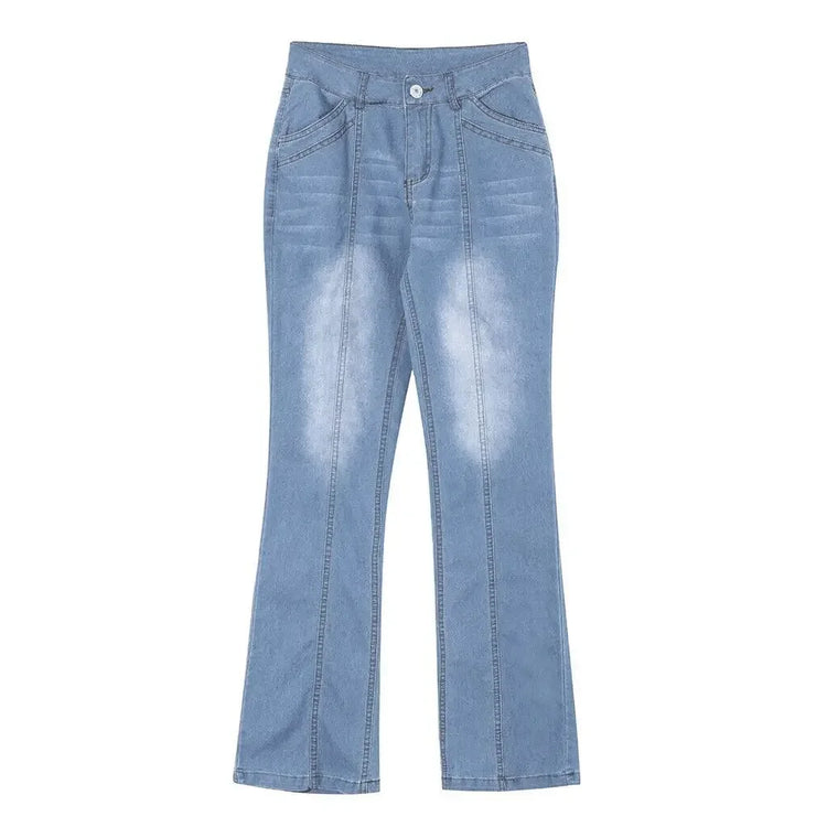 low waist bootcut jeans